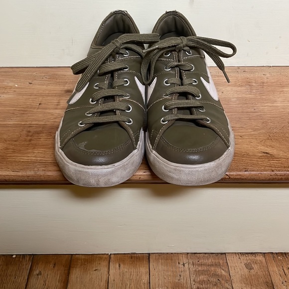 Nike Men’s Sweet Legacy Size 11 Olive Green Shoes - Picture 4 of 6